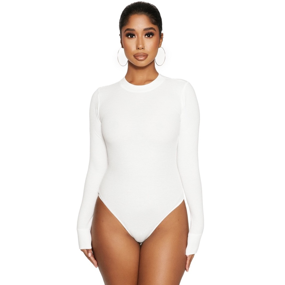 Naked Wardrobe white bodysuit